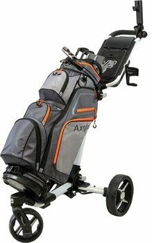 Wózek golfowy ręczny Axglo Tri-360 V2 3-Wheel SET White/Green Wózek golfowy ręczny - 6