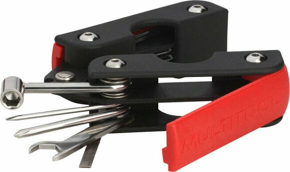 Tool for Guitar RockCare 13-in-1 MultiTool Metric Red - 5