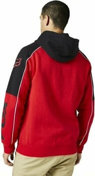 Sweatshirt FOX Divide Zip Fleece Flame Red L Sweatshirt - 2