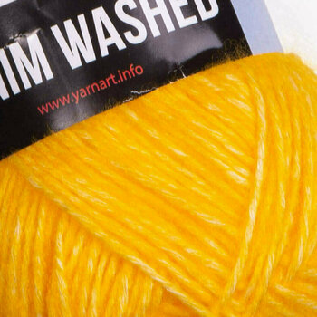 Pletilna preja Yarn Art Denim Washed 901 Mustard - 2