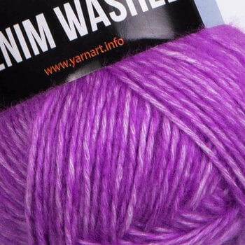 Filati per maglieria Yarn Art Denim Washed 904 Lilac Filati per maglieria - 2
