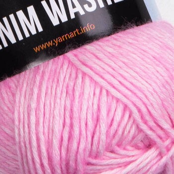 Fios para tricotar Yarn Art Denim Washed 906 Blush - 2