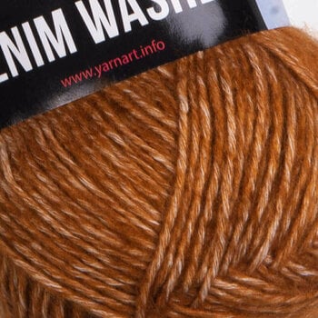 Knitting Yarn Yarn Art Denim Washed 916 Cinnamon Knitting Yarn - 2