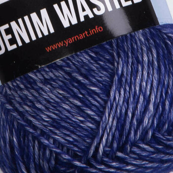 Przędza dziewiarska Yarn Art Denim Washed 925 Dark Blue - 2