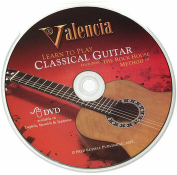 Klasická gitara Valencia CG 1K 4/4 Classical guitar Pack Black - 9