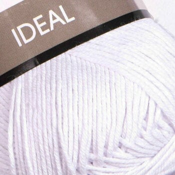 Stickgarn Yarn Art Ideal 220 White Stickgarn - 2