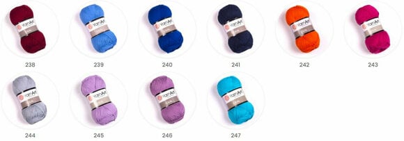 Плетива прежда Yarn Art Ideal 220 White Плетива прежда - 4