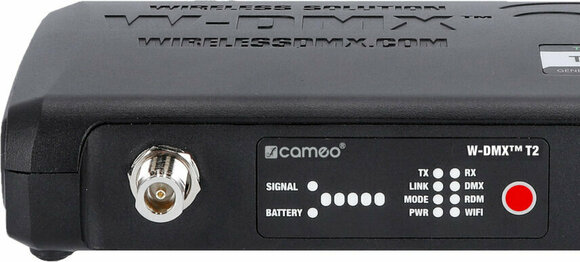 Bezdrôtový systém pre ovládanie svetiel Cameo W-DMX T2 - 8