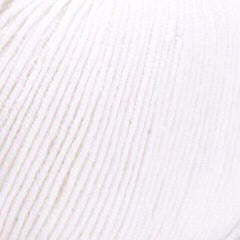 Strickgarn Yarn Art Jeans 01 White Strickgarn - 1