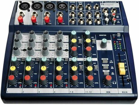 Analoog mengpaneel Soundcraft Notepad 124 - 3