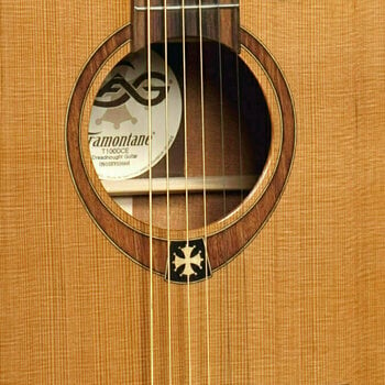 Dreadnought elektro-akoestische gitaar LAG Tramontane T 100 DCE - 2