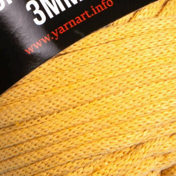 Cable Yarn Art Macrame Cord 3 mm 3 mm 764 Mustard Cable - 2