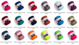 Touw Yarn Art Macrame Cord 5 mm 5 mm 85 m 767 Touw - 3