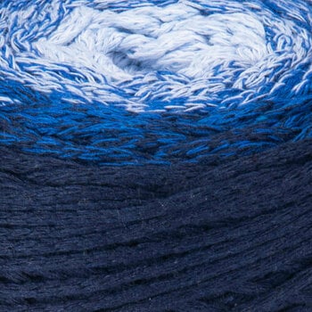 Šňůra  Yarn Art Macrame Cotton Spectrum 1316 Navy Blue - 2