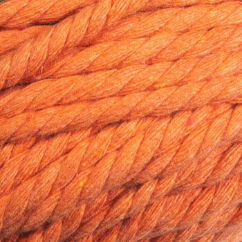 юта Yarn Art Macrame Rope 5 mm 5 mm 770 Light Orange - 2