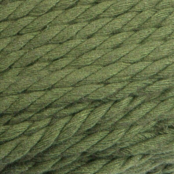 Cordon Yarn Art Macrame Rope 5 mm 5 mm 787 Olive Green - 2