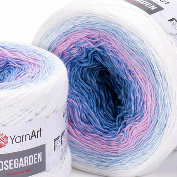 Fil à tricoter Yarn Art Rose Garden 301 Pink Blue - 2
