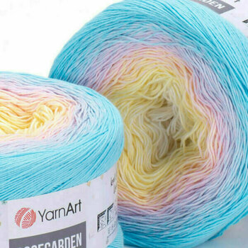 Knitting Yarn Yarn Art Rose Garden 311 Blue Yellow Knitting Yarn - 2