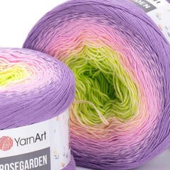 Fios para tricotar Yarn Art Rose Garden 312 Violet Green Fios para tricotar - 1