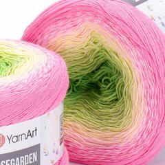 Strickgarn Yarn Art Rose Garden 314 Pink Green Strickgarn - 1