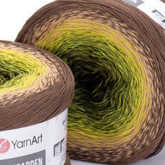 Strickgarn Yarn Art Rose Garden 322 Brown Green Strickgarn - 1