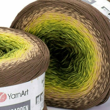 Fil à tricoter Yarn Art Rose Garden 322 Brown Green - 2