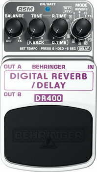Kytarový efekt Behringer DR 400 DIGITAL REVERB-DELAY - 2