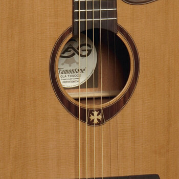 Dreadnought elektro-akoestische gitaar LAG Tramontane T 200 DCE - 2
