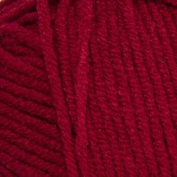 Fios para tricotar Yarn Art Jeans Bamboo 145 Dark Red - 2