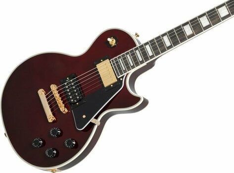 Guitare électrique Epiphone Jerry Cantrell "Wino" Les Paul Custom Dark Wine Red - 3
