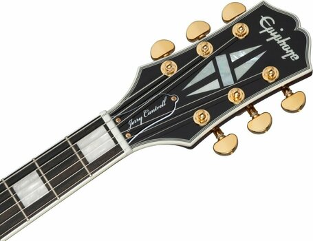 Elektromos gitár Epiphone Jerry Cantrell "Wino" Les Paul Custom Dark Wine Red - 6