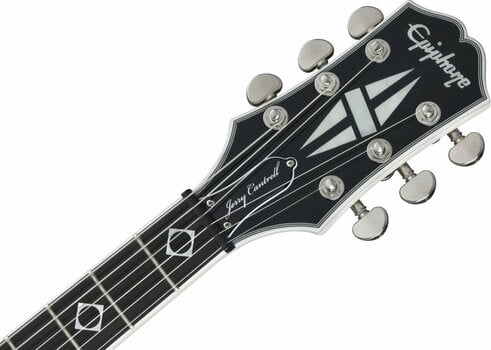 Guitarra elétrica Epiphone Jerry Cantrell Prophecy Les Paul Custom Bone White - 7