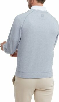 Hættetrøje/Sweater Footjoy French Terry Crew Dove Grey XL - 4