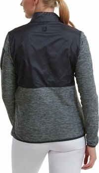 Bluza z kapturem/Sweter Footjoy Full-Zip Space Dye Navy L - 4