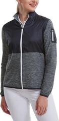 Hoodie/Sweater Footjoy Full-Zip Space Dye Navy S Sweatshirt - 2