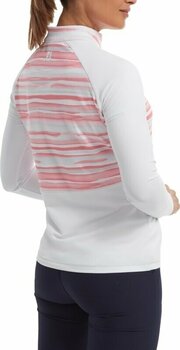 Moletom/Suéter Footjoy Half-Zip Jersey Watercolour White M Camisola - 4