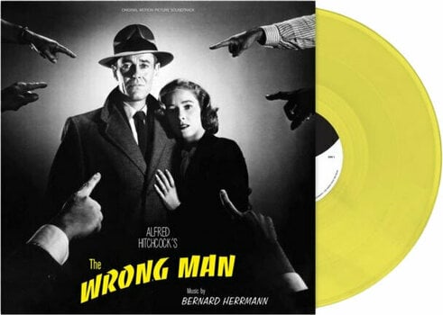 Vinylskiva Bernard Herrmann - The Wrong Man (Yellow Vinyl) (LP) - 2