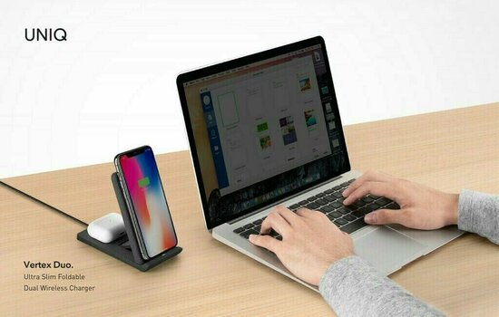 Chargeur sans fil Uniq Vertex Duo 2 In 1 Chargeur sans fil - 8