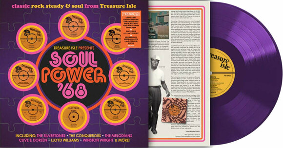 Vinyl Record Various Artists - Soul Power '68 (Purple Vinyl) (LP) - 2