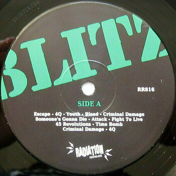 Disco de vinilo Blitz - Time Bomb Early Singles And Demos Collection (LP) - 2