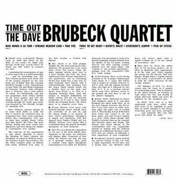 LP Dave Brubeck Quartet - Time Out (Picture Disc) (LP) - 5