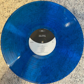 Vinyylilevy Elvis Presley - Jailhouse Rock & His South African Hits (Blue Vinyl) (LP) - 3
