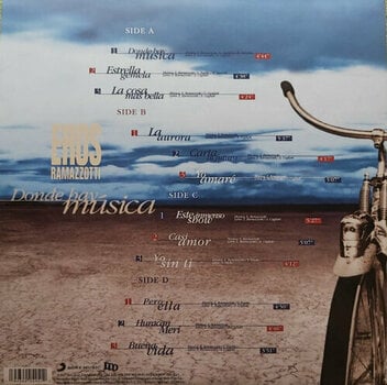 LP Eros Ramazzotti - Donde Hay Música (Coloured Vinyl) (2 LP) - 6