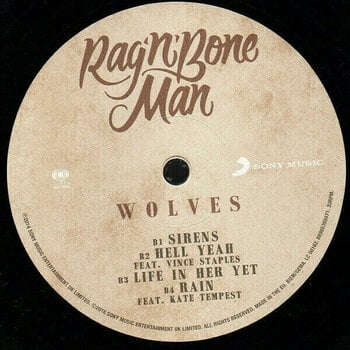 Vinylplade Rag'n'Bone Man - Wolves (LP) - 3