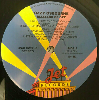 Vinyl Record Ozzy Osbourne - Blizzard Of Ozz (LP) - 3