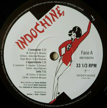Schallplatte Indochine - L'Aventurier (LP) - 2