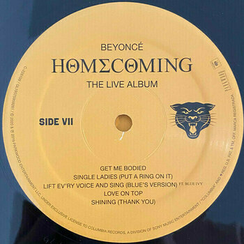 Disque vinyle Beyoncé - Homecoming: The Live Album (4 LP) - 8