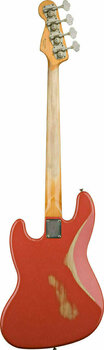 Fender Road Worn '60s Jazz Bass RW Fiesta Red - Muziker
