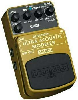 Pedal de efeitos para guitarra Behringer AM 400 ULTRA ACOUSTIC MODELER - 2