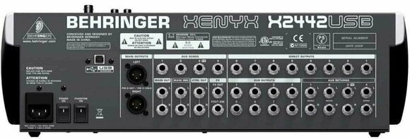 Analogový mixpult Behringer XENYX X 2442 USB - 2